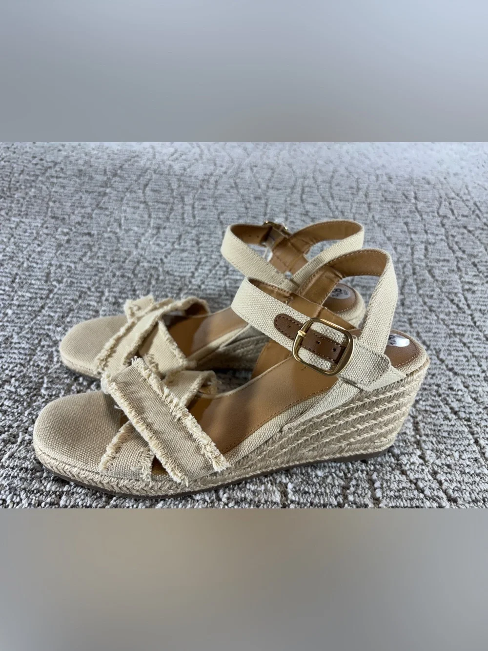 NEW Tommy Bahama Size 8.5 Bethany Espadrille Wedge Sandals